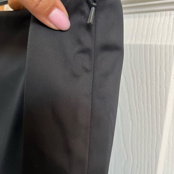 Max Studio Classic Black Women's Skirt, side split, Y2K, Vintage, pencil skirt - Picture 3 of 7